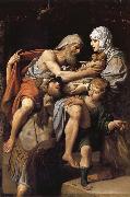 SPADA, Lionello Enee et Anchise oil painting